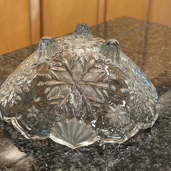 2 Snack Serving Bowls Glass, snack Plates Bowl Serving, - Picture 8 of 10